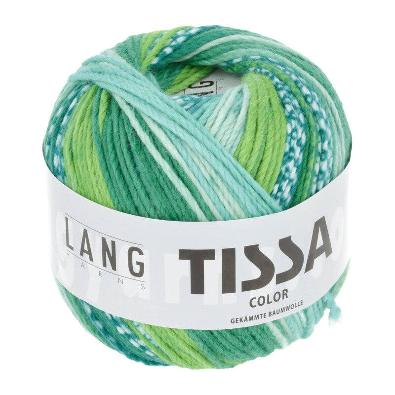 Lang Yarns Tissa Color – 50g / 80m – Green (0218)
