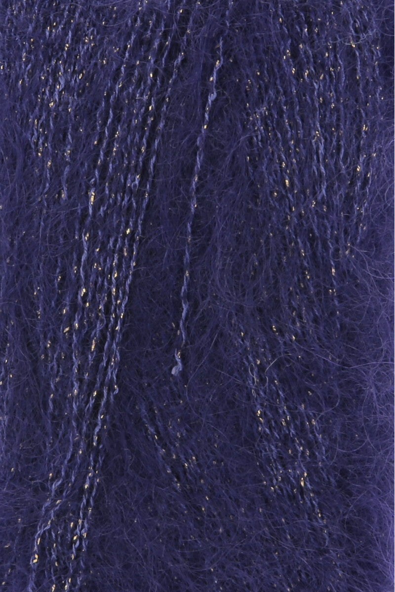 Lang Yarns Lace Lamé – 25g / 310m – Royal Purple (0090) – detail