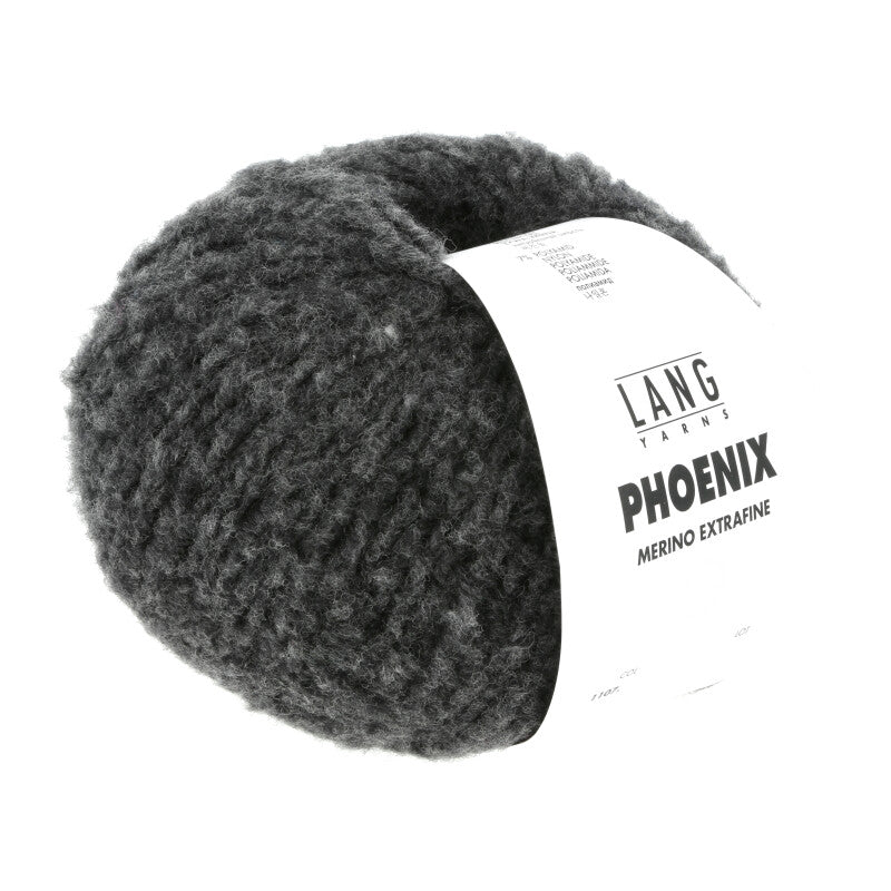Lang Yarns Phoenix – 100g / 270m – Anhtracite (0070)