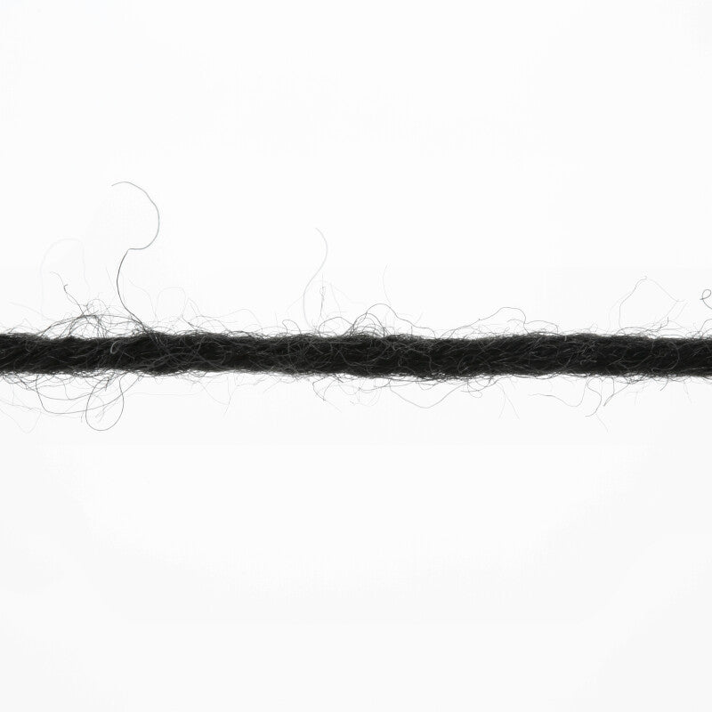 Lang Yarns Poseidon yarn, Black, colour 0004, detail photograph