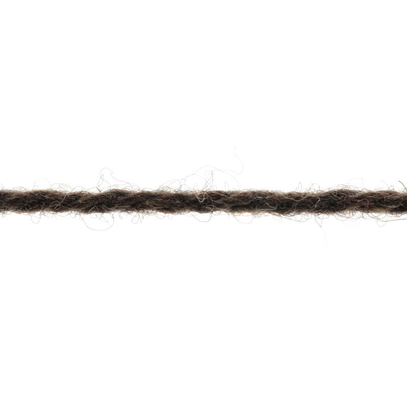 Lang Yarns Donegal Woolen Spun Yarn, 105m / 50g – Dark Brown (0068), yarn strand