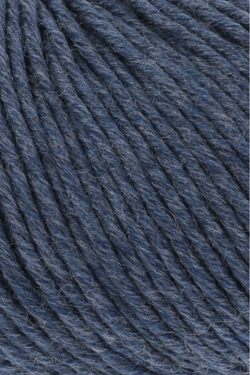 Lang Yarns Merino+ – 50g / 90m – Dark Jeans Mélange (0234) – detail