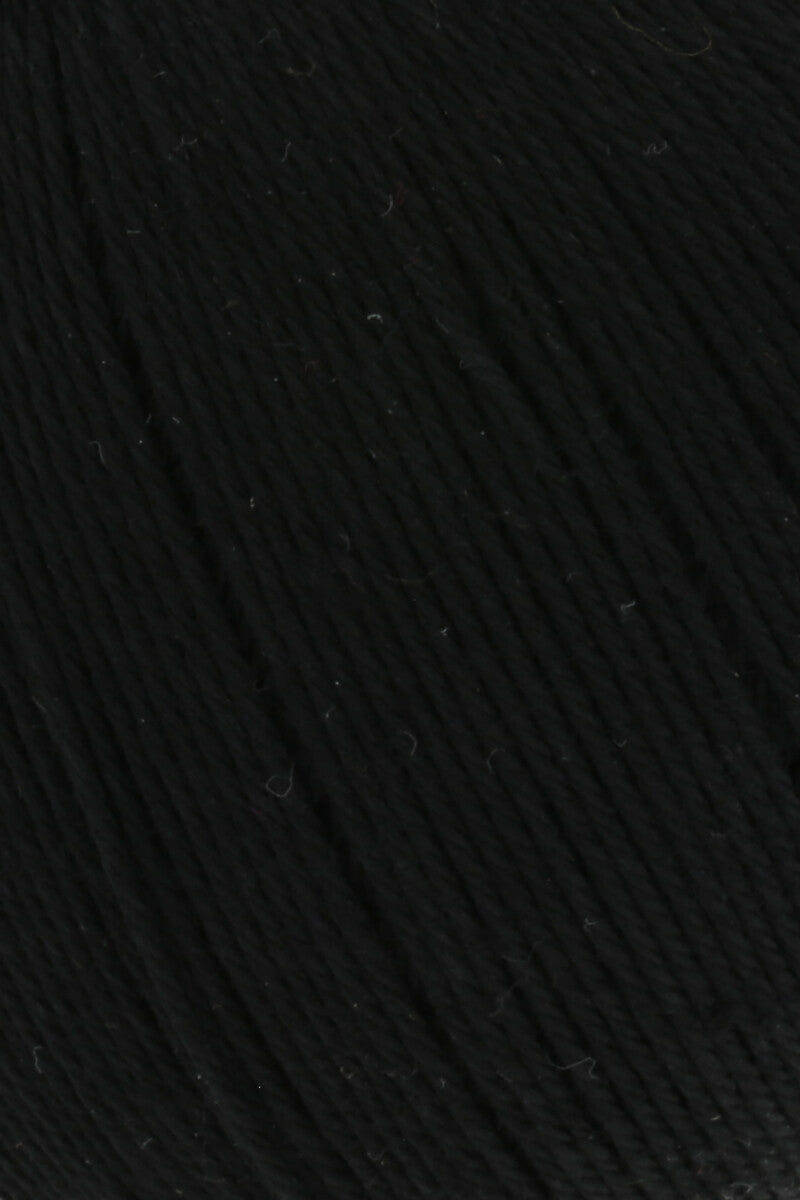 Lang Yarns Schulgarn 10/4 – 100% cotton yarn, 50g/160m – Black (0004) – detail