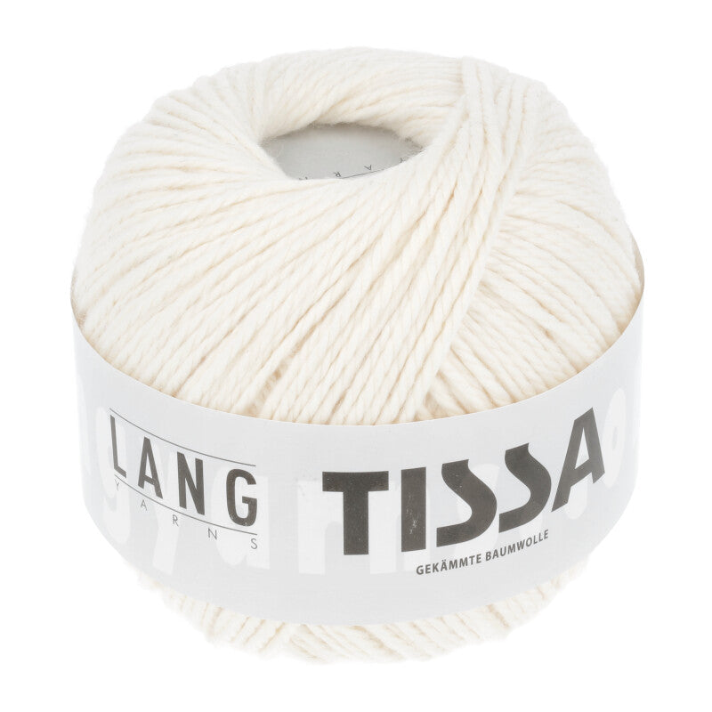 Lang Yarns Tissa – 50g / 80m – Egg White (0002)