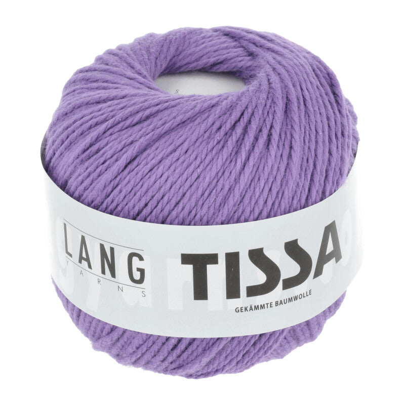 Lang Yarns Tissa – 50g / 80m – Plum (0046)