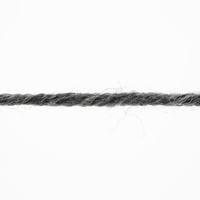 Lang Yarns Merino 120 Yarn, 120m / 50g – Dark Grey Mélange (0270), yarn strand