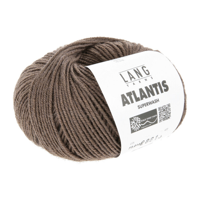 Lang Yarns Atlantis – 50g / 135m – Chocholate (0168)