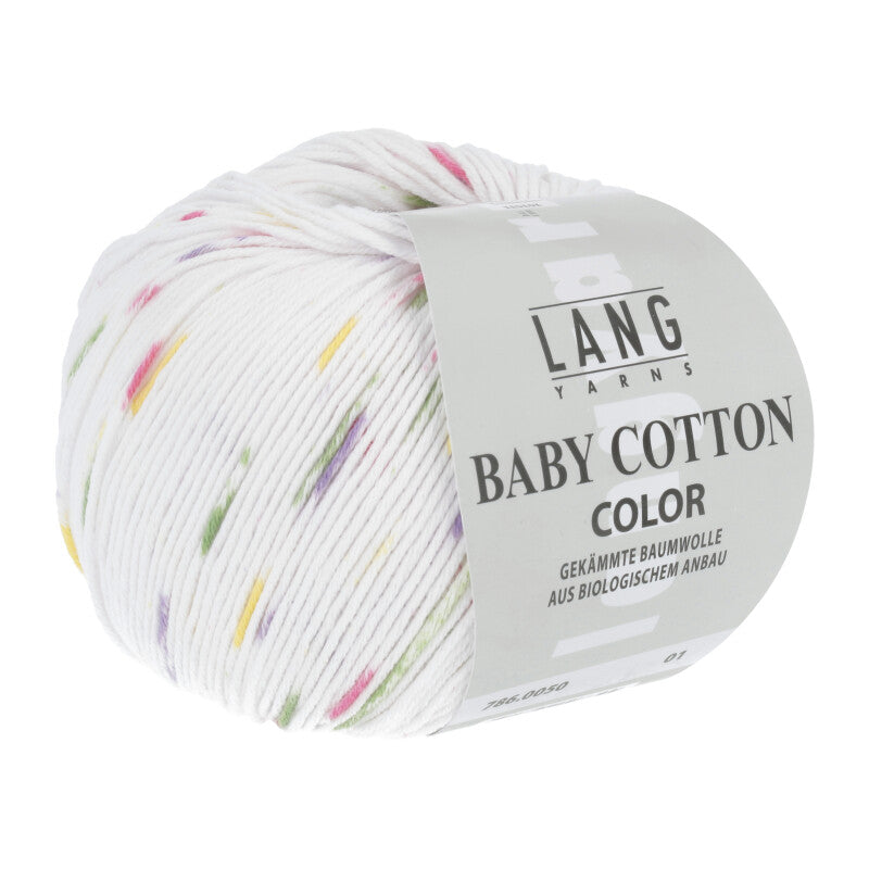 Lang Yarns Baby Cotton Color – 50g / 180m – Multicolour (0050)