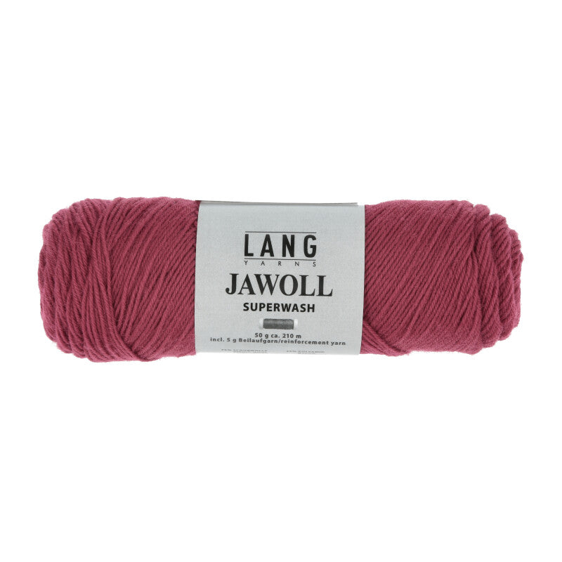 Lang Yarns Jawoll Yarn, 190m / 50g – Dark Red (0262)