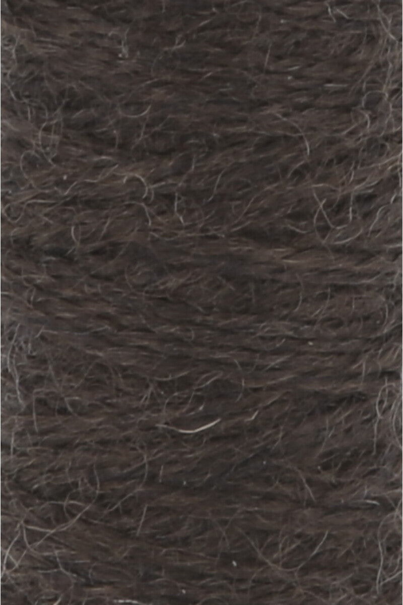 Lang Yarns Jawoll Heel Reinforcement Yarn – 5g / 42m – Dark Brown (0067) – detail