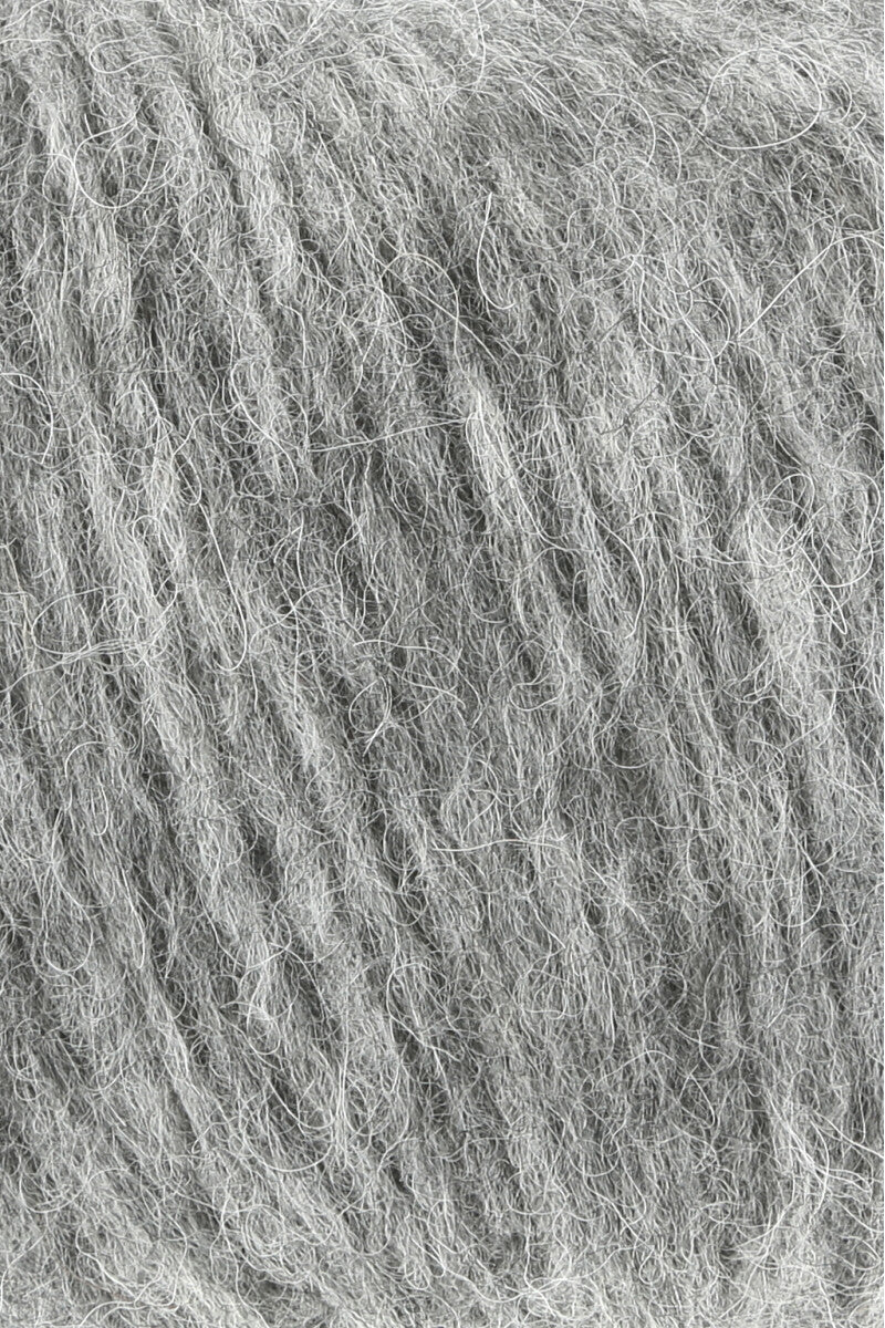Lang Yarns Malou Light – 50g / 190m – Grey (0005) – detail
