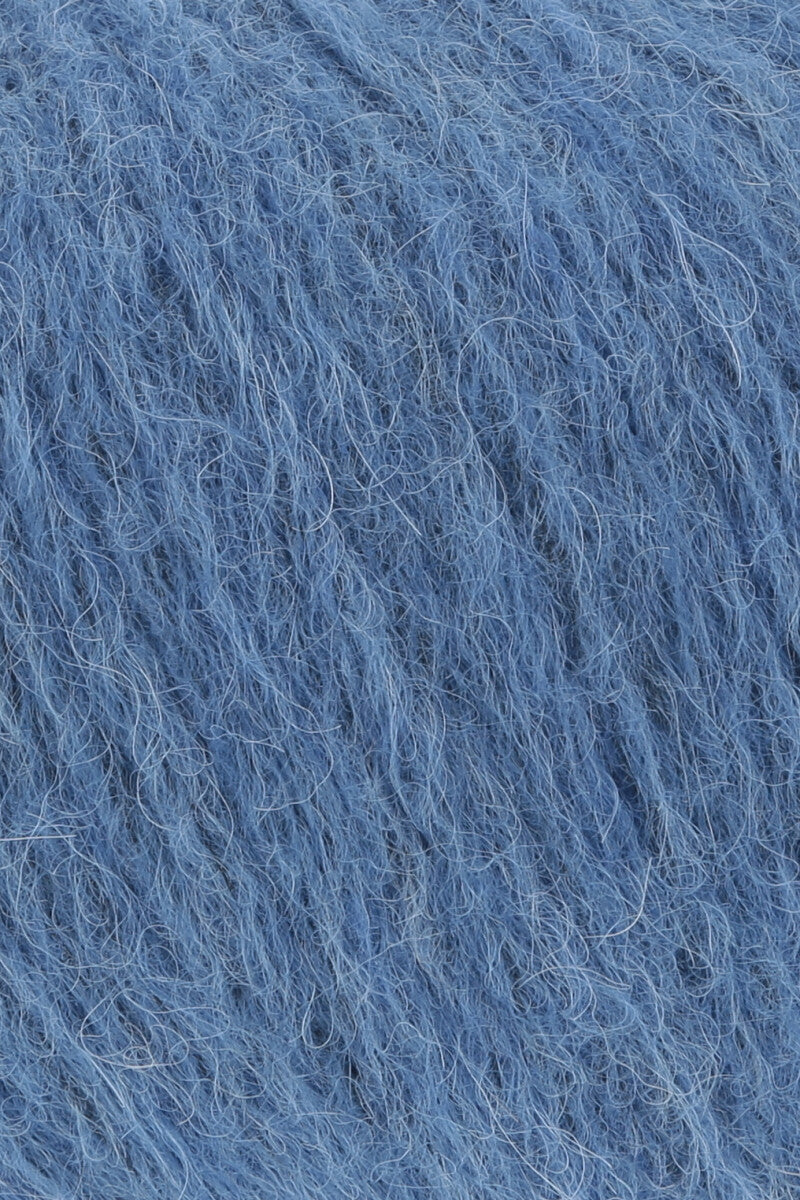 Lang Yarns Malou Light – 50g / 190m – Middle Blue (0106) – detail