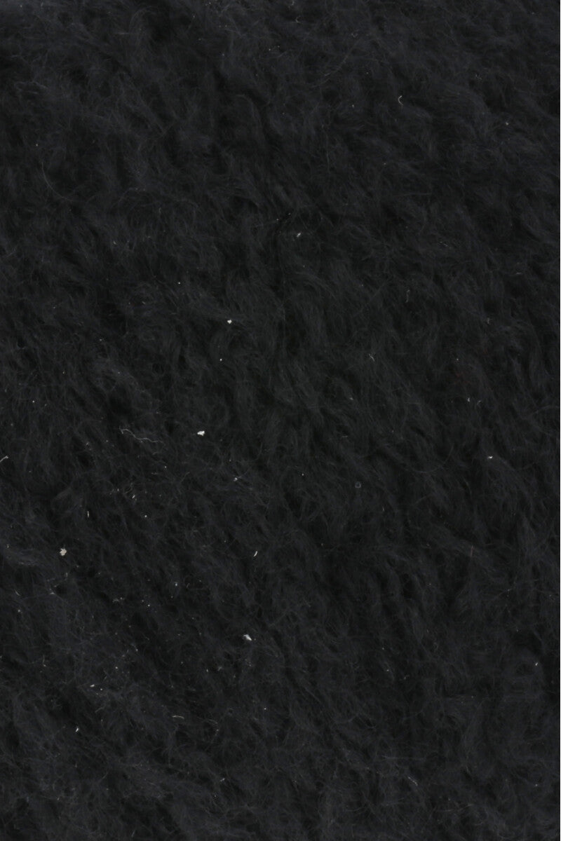 Lang Yarns Cashmere Light – 25g / 85m – Black (0004) – detail