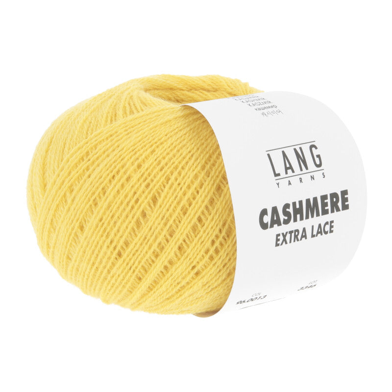 Lang Yarns Cashmere Extra Lace – 25g / 320m – Yellow (0013)