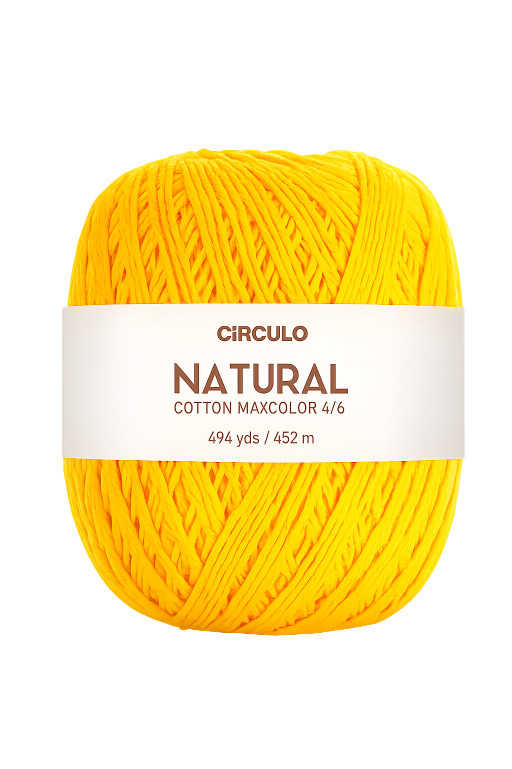 Circulo Natural Cotton Maxcolor (Barroco) 6- 100% Cotton Yarn, 452m / 400g