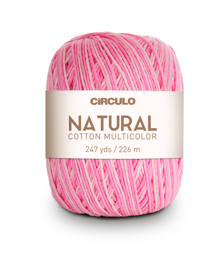 Círculo Natural Cotton Multicolor 4/6 – Bombažna preja (226 m / 200 g)