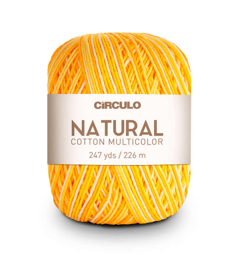 Círculo Natural Cotton Multicolor 4/6 – Bombažna preja (226 m / 200 g)