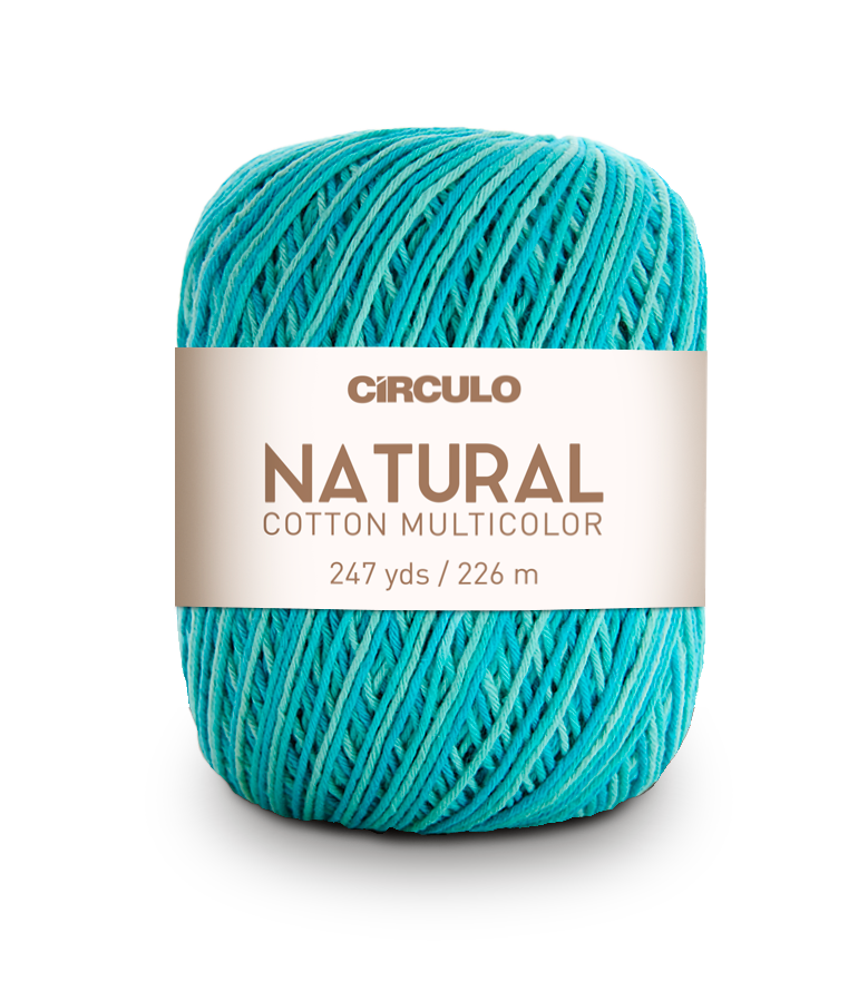 Círculo Natural Cotton Multicolor 4/6 – Bombažna preja (226 m / 200 g)
