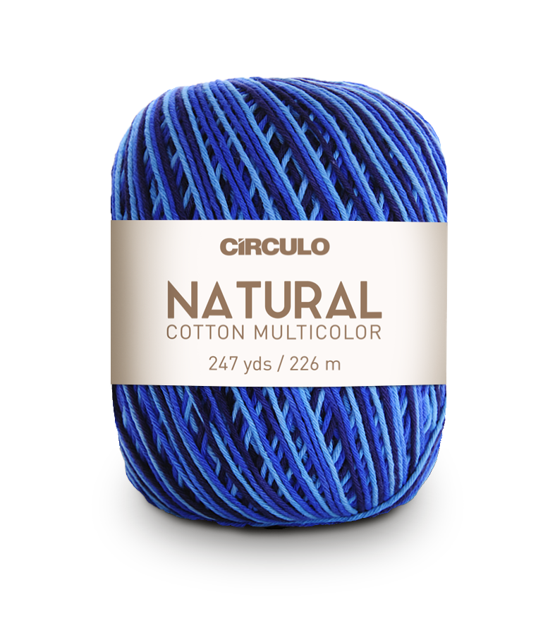 Círculo Natural Cotton Multicolor 4/6 – Bombažna preja (226 m / 200 g)