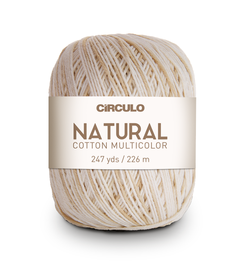 Círculo Natural Cotton Multicolor 4/6 – Bombažna preja (226 m / 200 g)