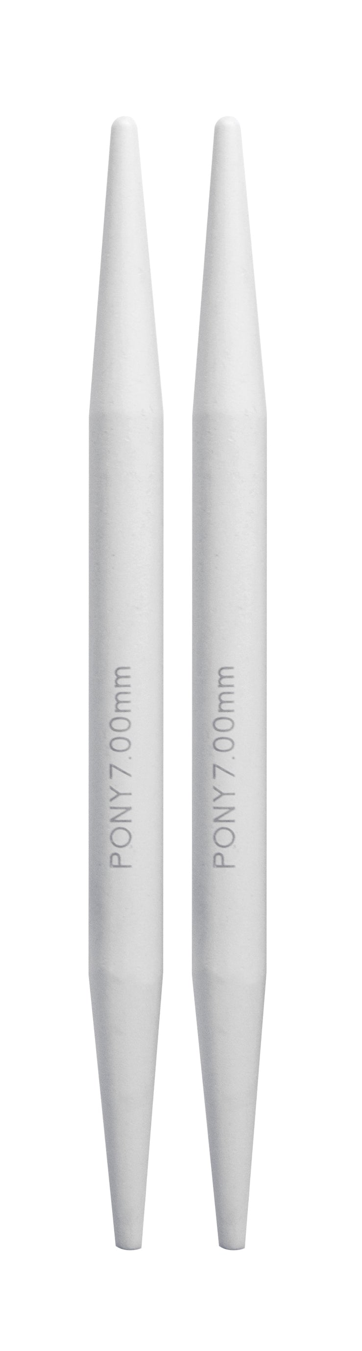Pony Classic Aluminium Interchangeable Knitting Needle Tips – 10.5 & 14 cm, 10.5 cm, 7.00 mm – additional product view