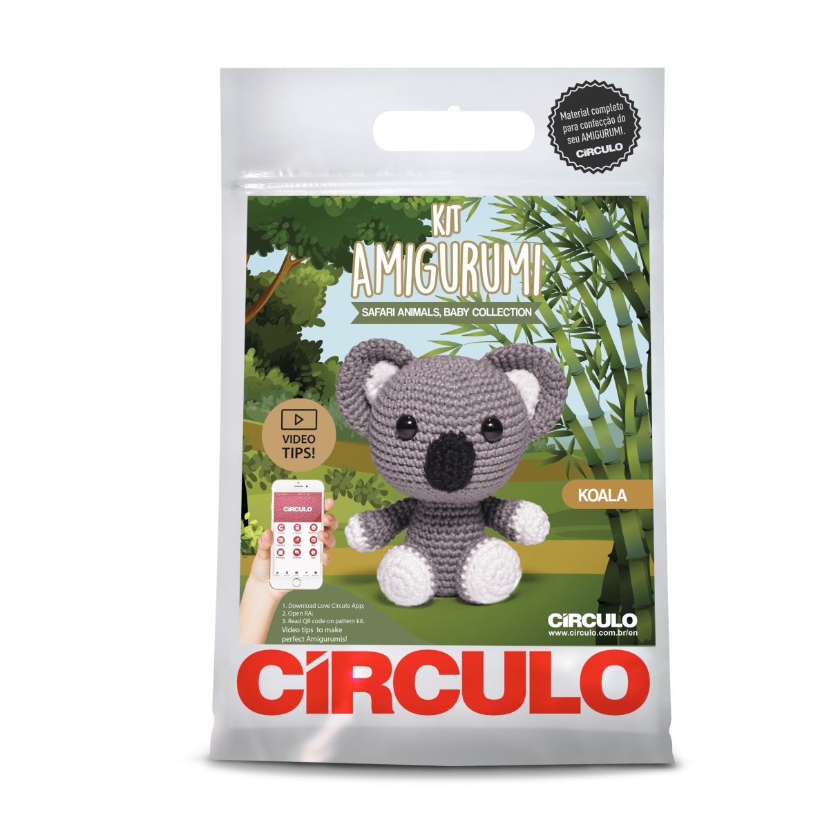Circulo Safari Baby Kit for crafting Little Koala