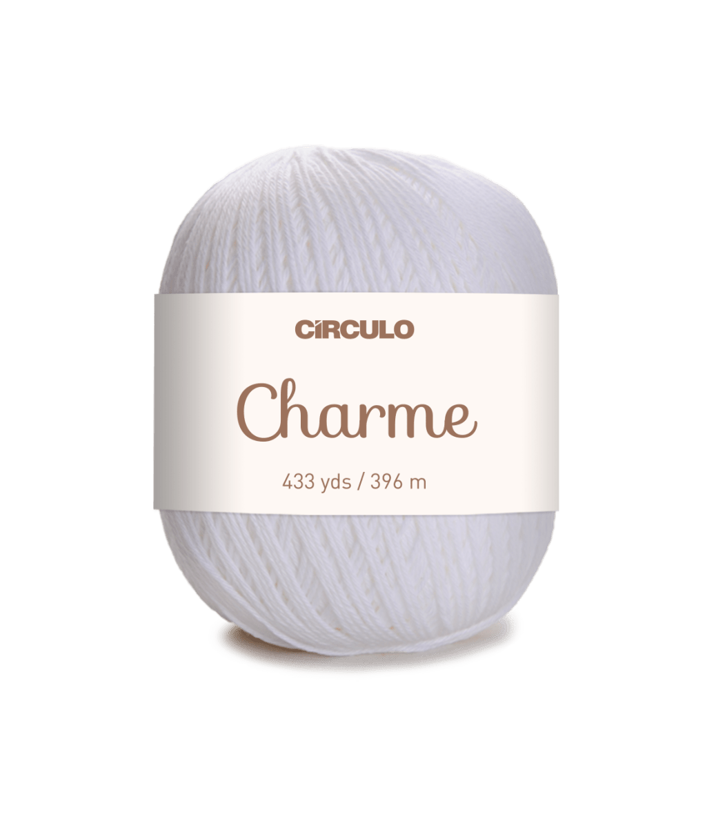 Circulo CHARME - 100% mercerized Brazilian Cotton Yarn 396m/150g - Leo Hobby