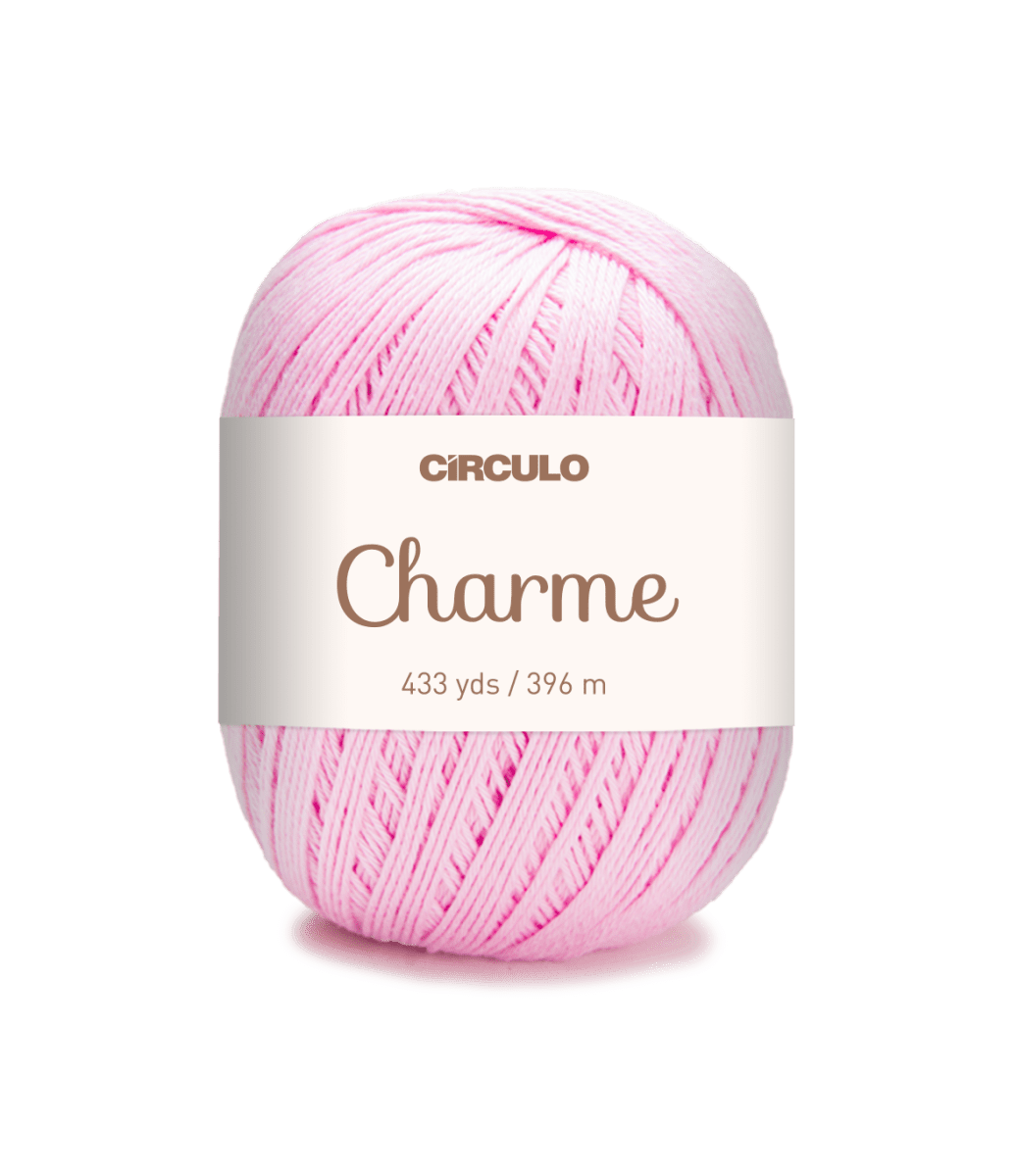 Circulo CHARME - 100% mercerized Brazilian Cotton Yarn 396m/150g - Leo Hobby