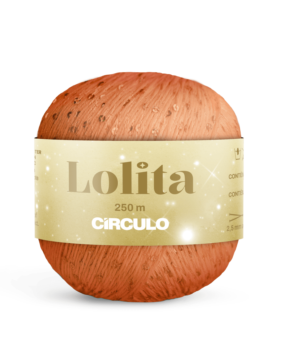 Circulo Lolita Sequin Yarn, 250m/100 g - Leo Hobby