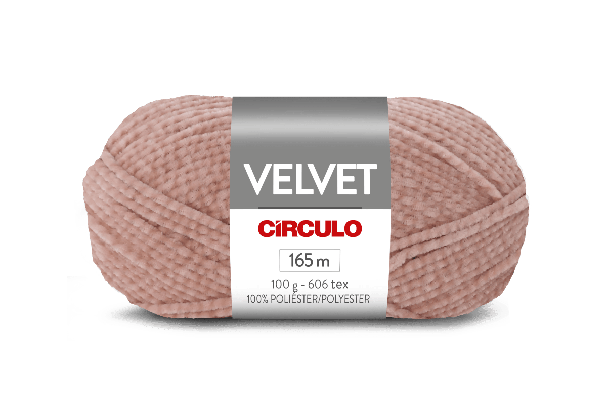 Círculo Velvet – Ultra - Soft Velvety Texture Yarn (100g) - Leo Hobby