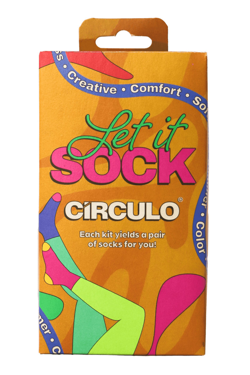 Let It Sock! – Circulo Sock Yarn Kit (94% Brazilian Cotton, 6% Elastane) - Leo Hobby Marketplace