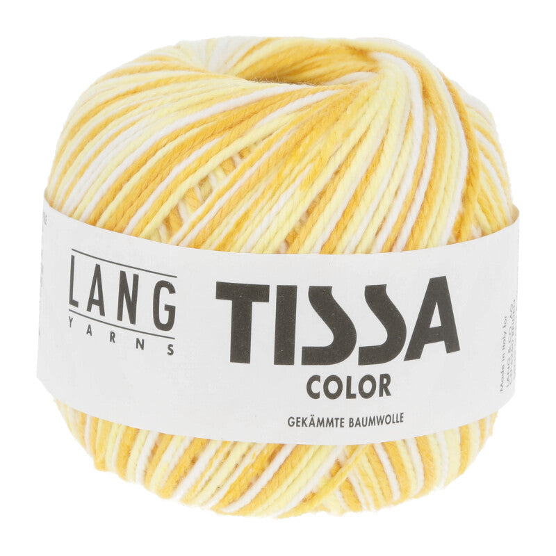 Lang Yarns Tissa Color – 50g / 80m – Yellow (0313)