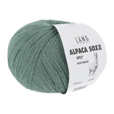 Lang Yarns Alpaca Soxx 4-ply Yarn, 390m / 100g – Ivy (0093)