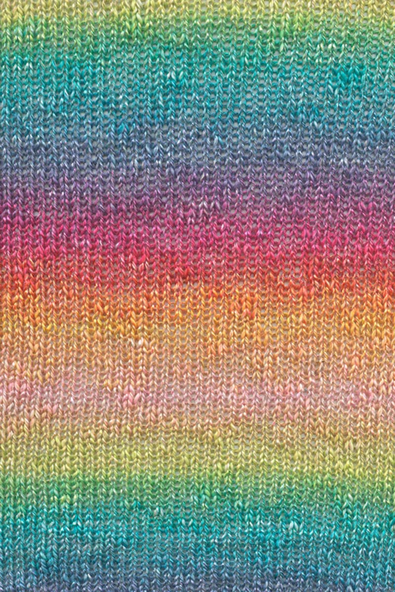Lang Yarns Linello – 100g / 280m – Multicolour (0054) – detail