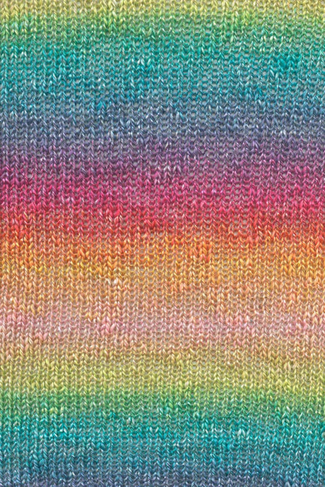 Lang Yarns Linello – 100g / 280m – Multicolour (0054) – detail