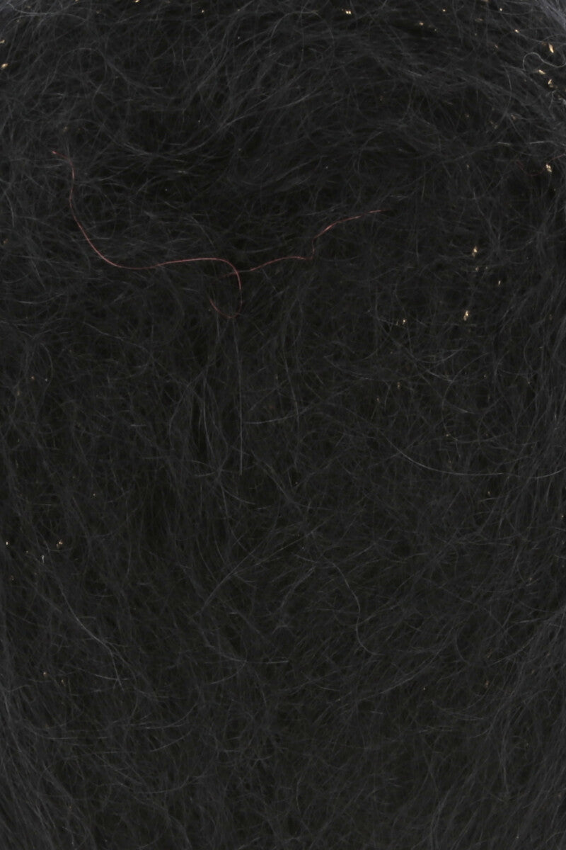 Lang Yarns Lace Lamé – 25g / 310m – Black-Gold (0004) – detail