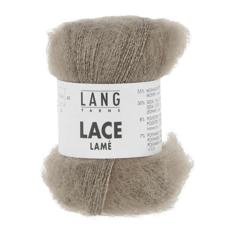 Lang Yarns Lace Lamé – 25g / 310m – Camel (0039)