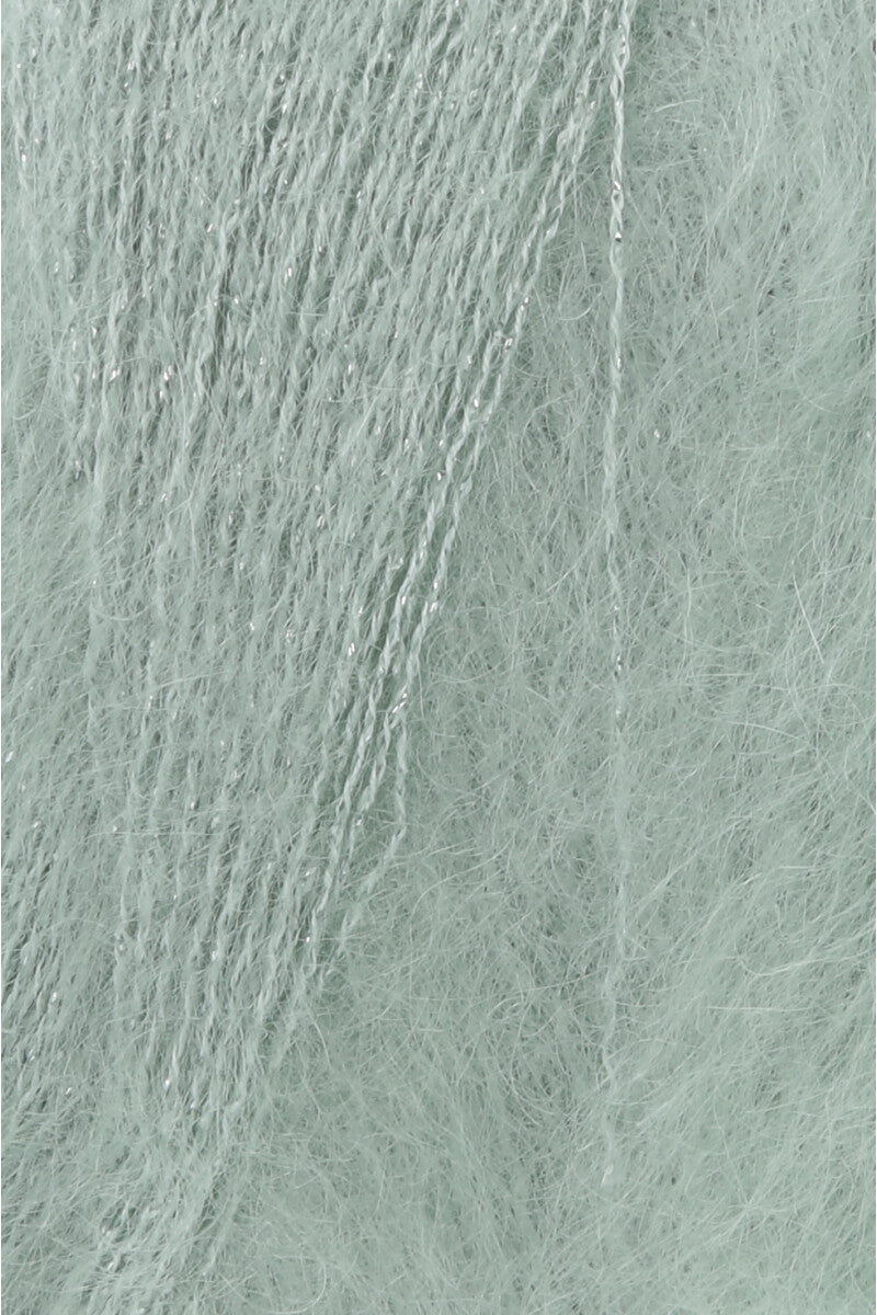 Lang Yarns Lace Lamé – 25g / 310m – Sage (0091) – detail