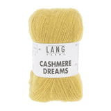 Lang Yarns Cashmere Dreams Yarn, 290m / 25g – Gold (0050)