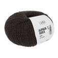 Lang Yarns Alpaca Soxx 6-ply Yarn, 390m / 150g – Dark Brown Mélange (0068)