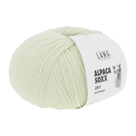 Lang Yarns Alpaca Soxx 6-ply Yarn, 390m / 150g – Light Sage (0092)
