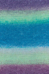 Lang Yarns Quattro Dégradé – 100g / 240m – Purple/Green/Blue (0019) – detail