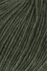 Lang Yarns Regina – 50g / 175m – Dark Olive (0098) – detail
