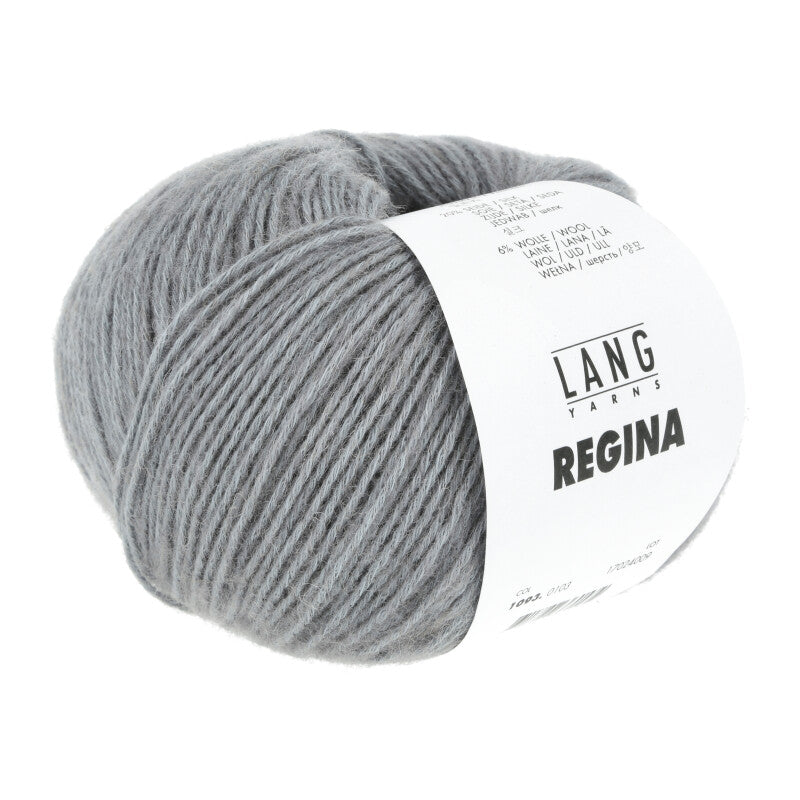 Lang Yarns Regina – 50g / 175m – Mouse Grey (0103)