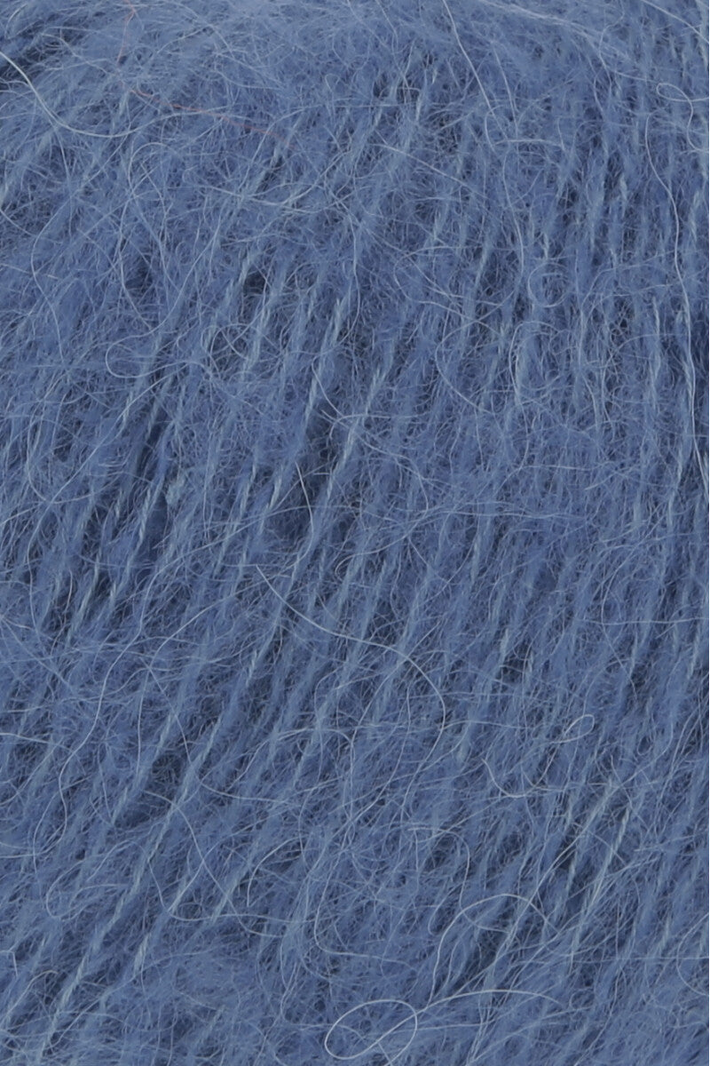 Lang Yarns Zen – 25g / 200m – Turquoise Blue (0010) – detail