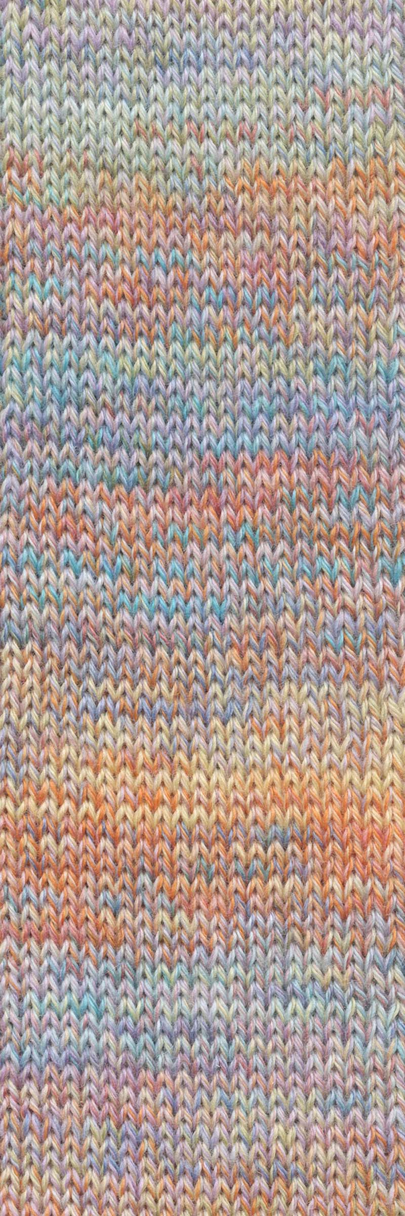 Lang Yarns Move 4-ply – 100g / 400m – Orange/Turquoise/Yellow/Lilac (0014) – detail