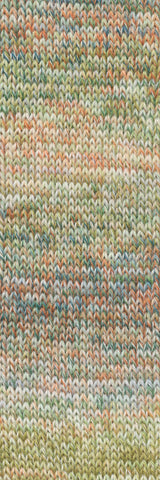 Lang Yarns Move 4-ply – 100g / 400m – Darkgreen/Olive/Petrol/Brown (0016) – detail