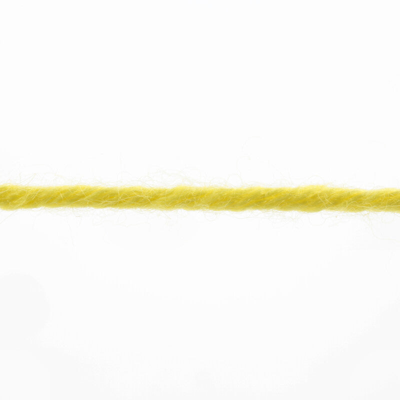 Lang Yarns Poseidon yarn, Yellow, colour 0014, detail photograph