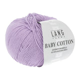 Lang Yarns Baby Cotton – 50g / 180m – Lavender (0007)