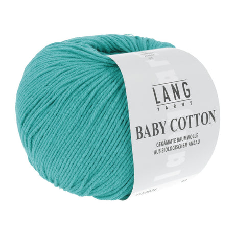 Lang Yarns Baby Cotton – 50g / 180m – Emerald (0072)